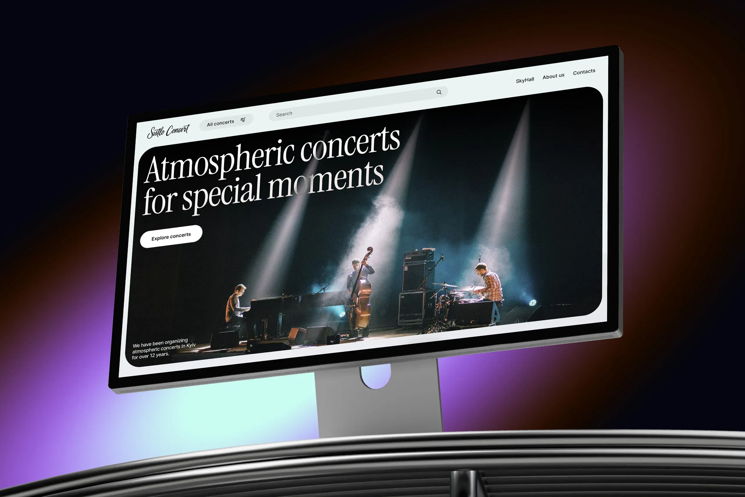 Svitlo Concert — Сайт для продажу квитків