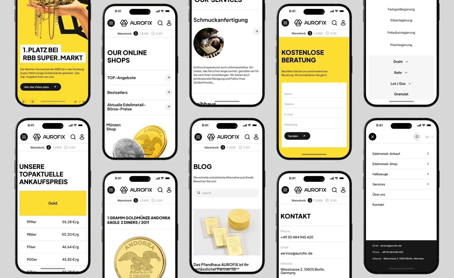 Магазин на телефоні