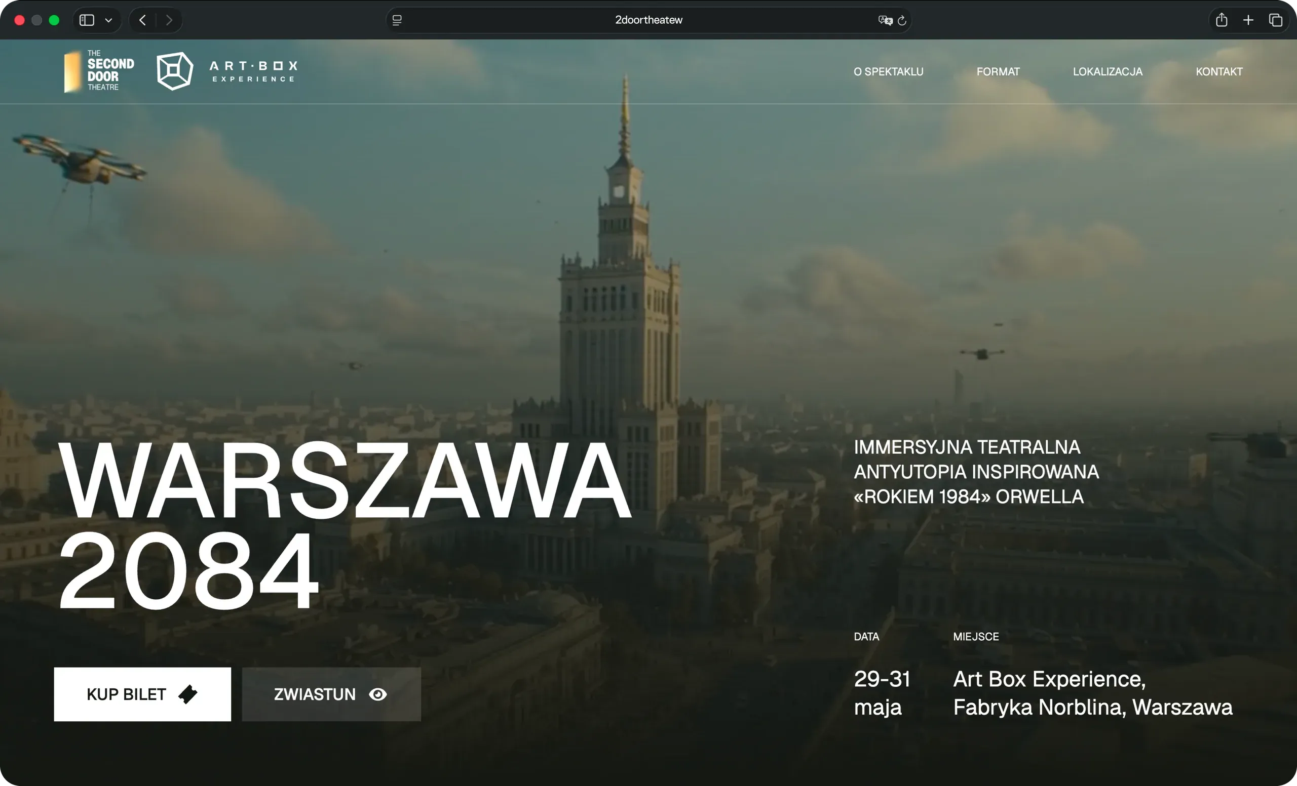 Приклад сайту Landing Page